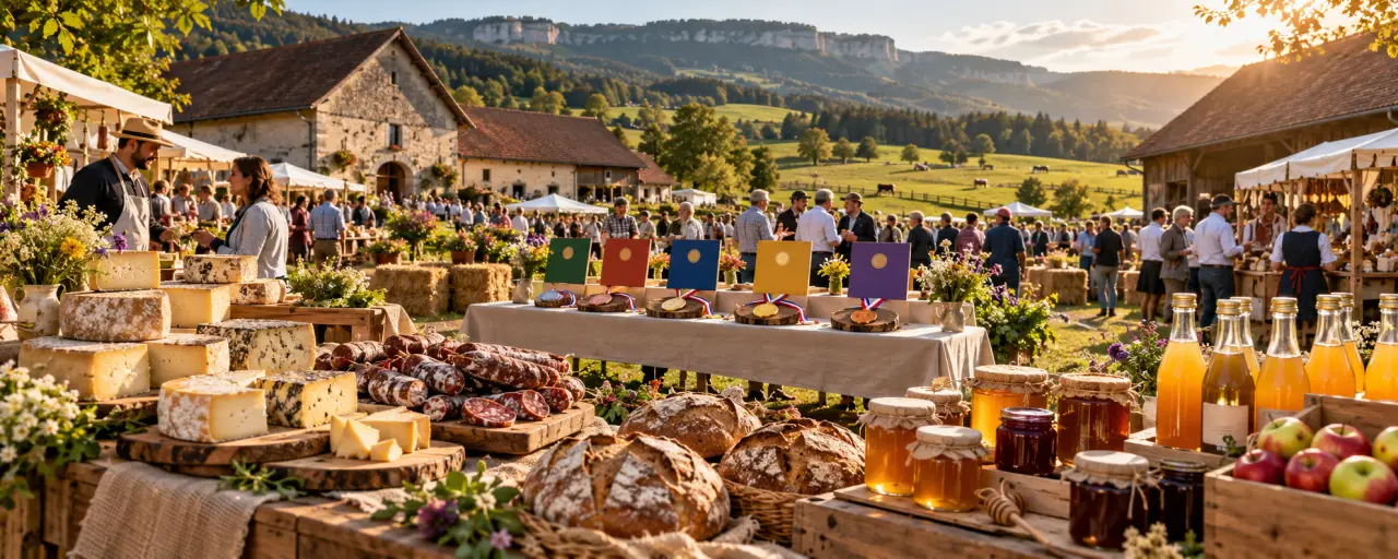 Concours suisse des produits du terroir : 5 catégories, 3 médailles et un marché à Courtemelon