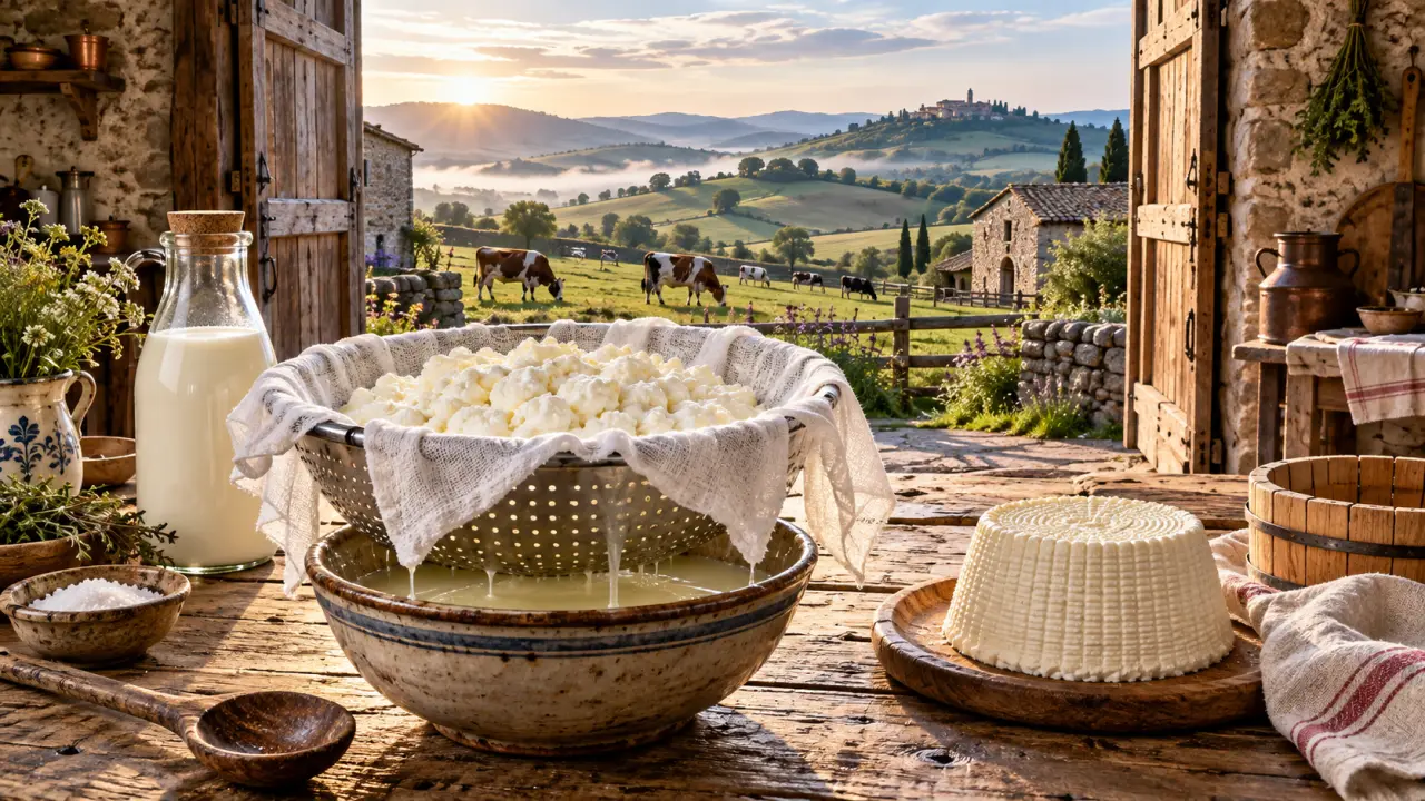 Fromage frais maison avec du lait entier : crémeux ou ferme, tout se joue à l’égouttage