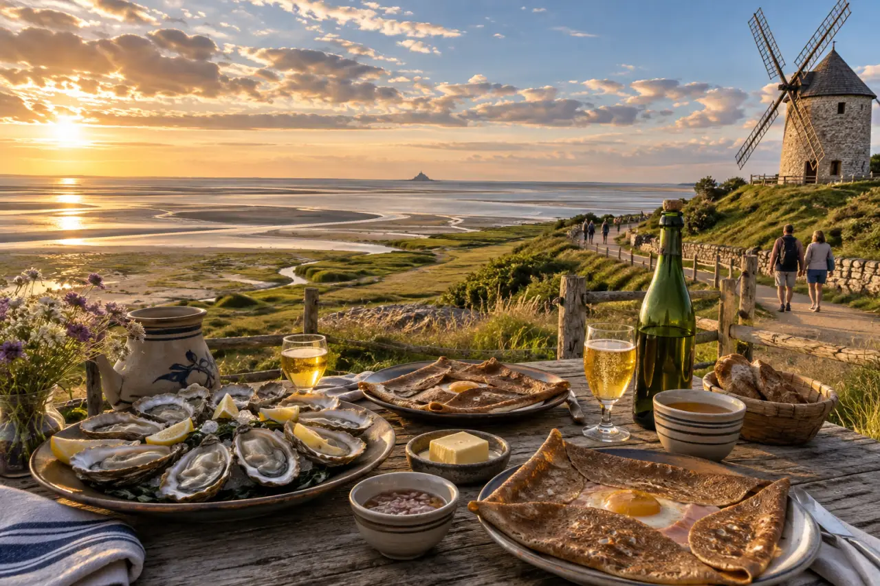 À Cherrueix, une visite gratuite entre gastronomie locale, moulin et baie