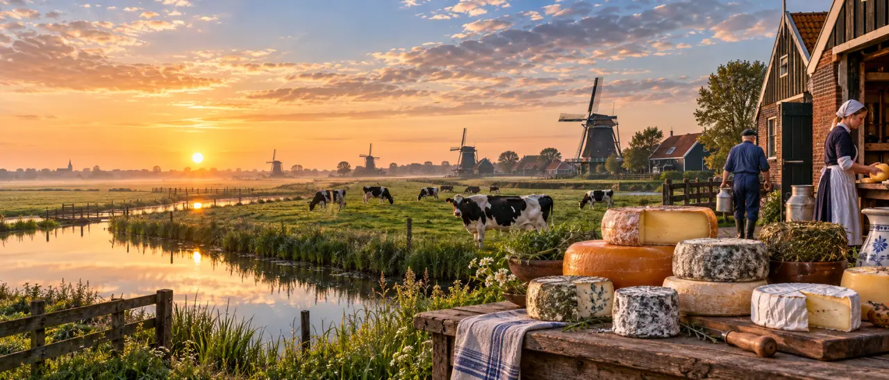 Fromage hollandais : bien plus que le Gouda et l'Édam