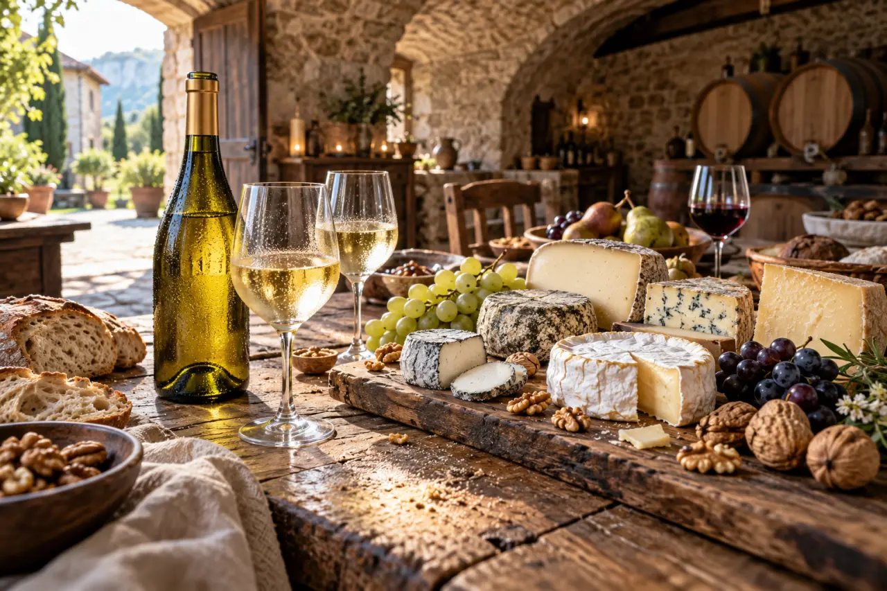 Pourquoi le blanc sec s’accorde mieux que le rouge tannique avec un plateau de fromages